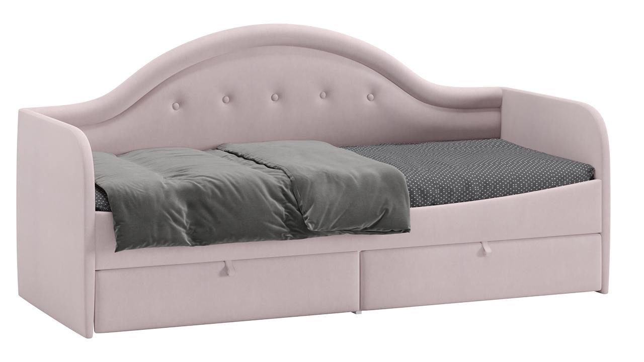 кровать «адель» с мягкой спинкой тип 1 «Курс-Мебель»
