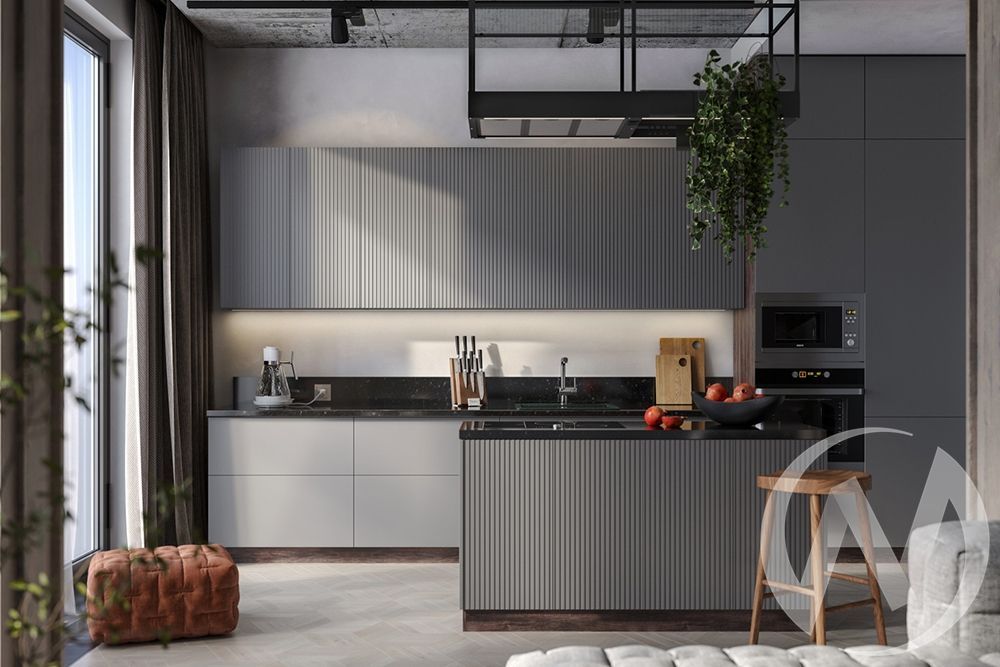 кухня "сиэль инь ян" айленд силк «Курс-Мебель»