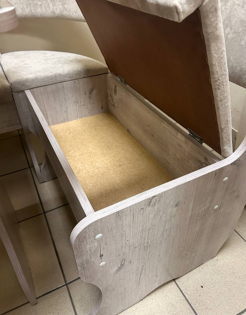 ку "миссия v"- финдус, велюр светло-серый нк	 «Курс-Мебель»