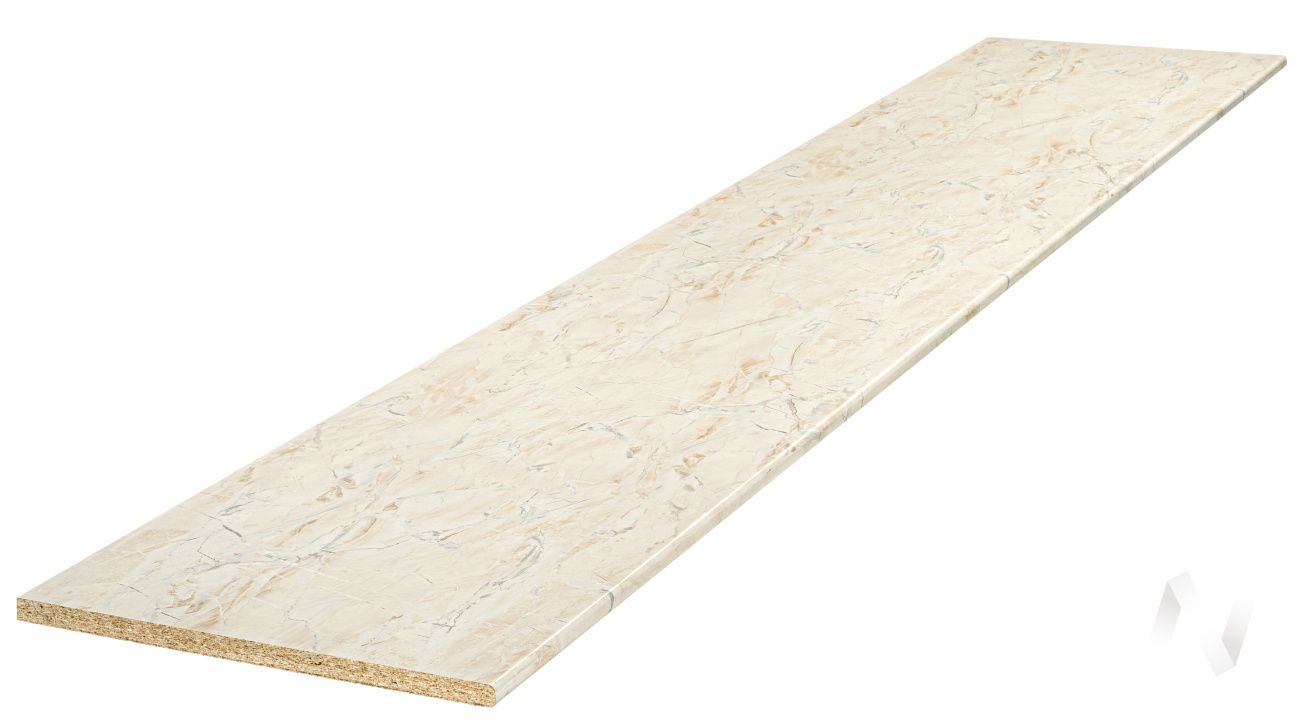 столешница 3000*600/38мм (№ 35г мрамор саламанка) в заводской упаковке  «Курс-Мебель»