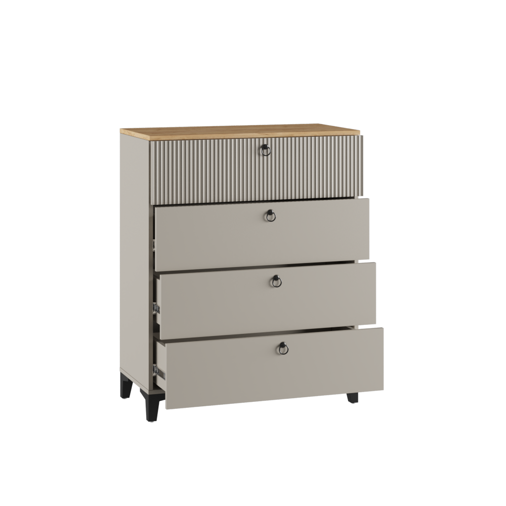 ника комод 4 ящика «Курс-Мебель»