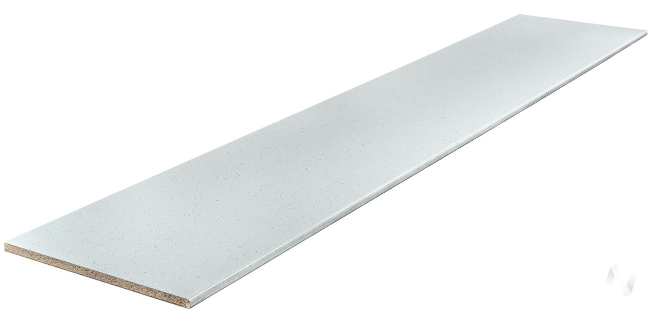 столешница 3000*600/38мм (№ 55гл белая) в заводской упаковке  «Курс-Мебель»