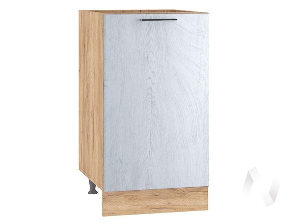 кухня "палермо": шкаф нижний 400, шн 400 (дуб остин серый/корпус венге)  «Курс-Мебель»