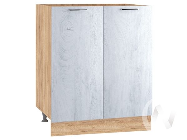 кухня "палермо": шкаф нижний под мойку 600, шнм 600 (дуб остин беж/корпус венге) «Курс-Мебель»