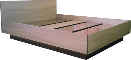 кровать-1600 "вега" дуб сонома «Курс-Мебель»