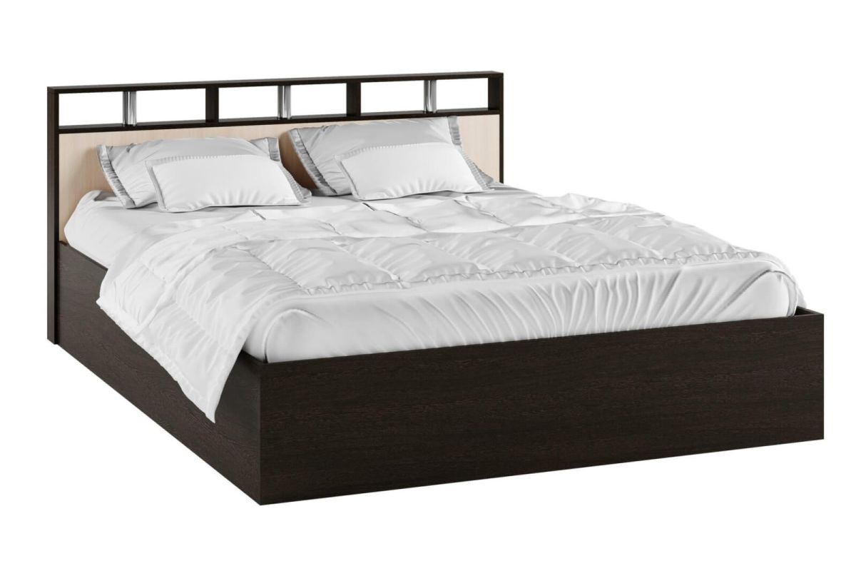 кровать "ненси-2" 1,4м + ортопедический подъемный механизм 1,4 с ящиком  «Курс-Мебель»