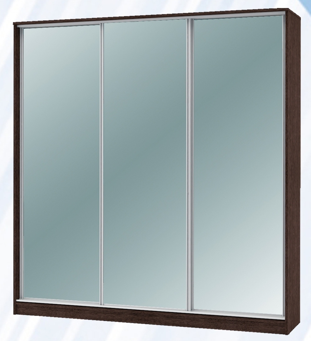 шкаф-купе «техно» 3х дв 2100х600 ззз «Курс-Мебель»