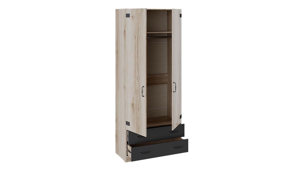 шкаф для одежды комбинированный «окланд» - тд-324.07.22 «Курс-Мебель»